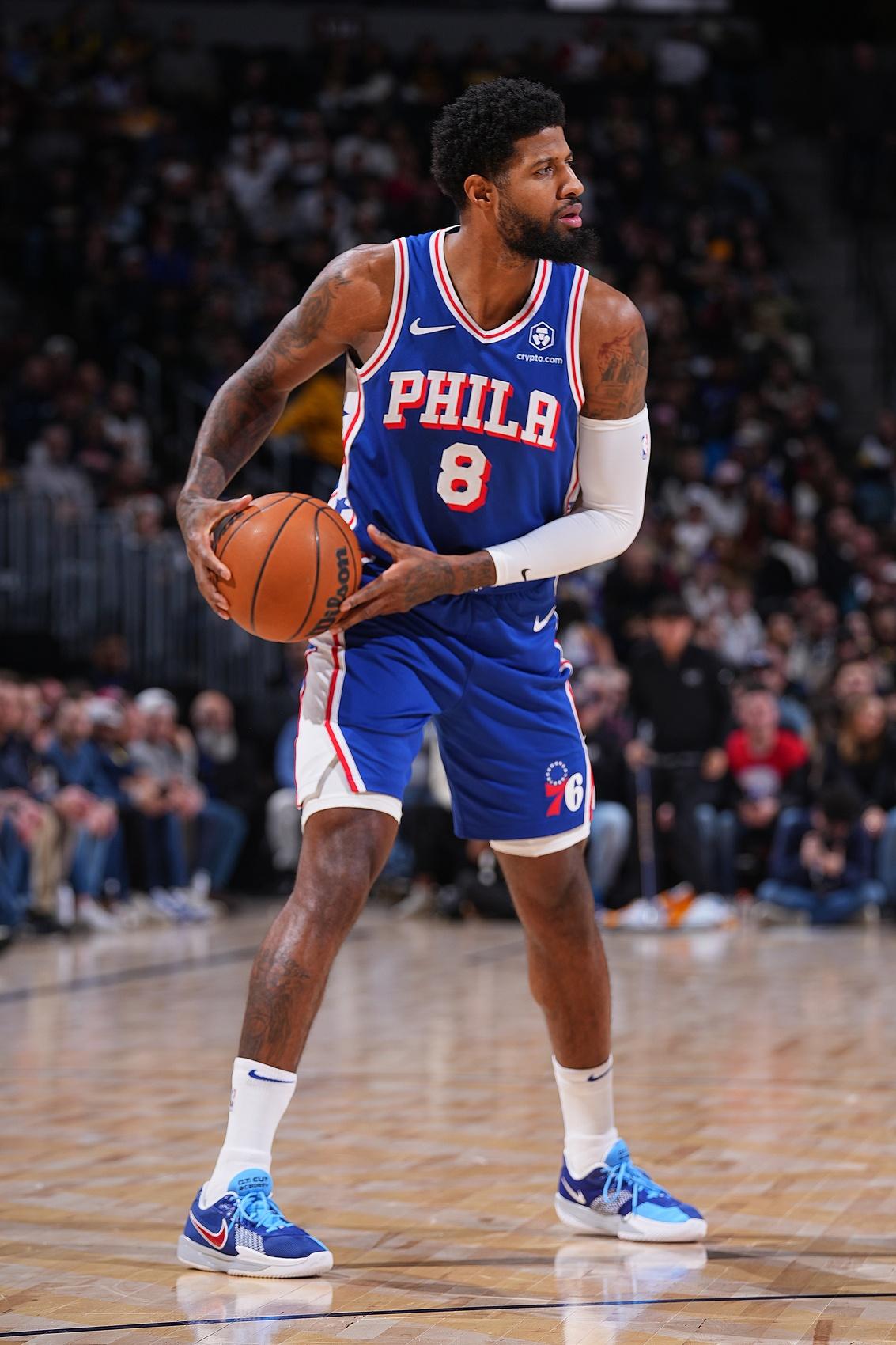 开云体育-76人绝杀猛龙，乔治扛起全队